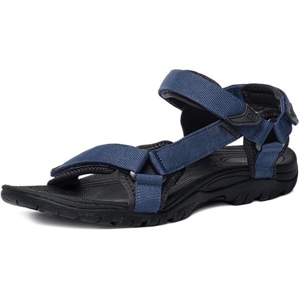✨ATIKA Men's Navy & Black Islander Walking Sz 10 Sandals✨